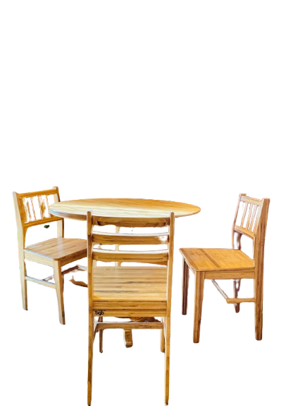 Round Table set with 3 Chairs