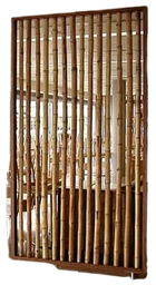 Pole Bamboo Wall Accent Panel